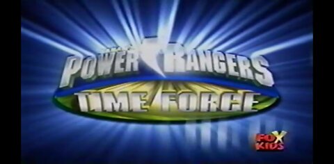 Fox Kids May 19, 2001 Power Rangers Time Force Ep 16 Bodyguard In Blue