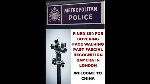 Man in London fined for pulling up his snude walking past a fascial recognition camera