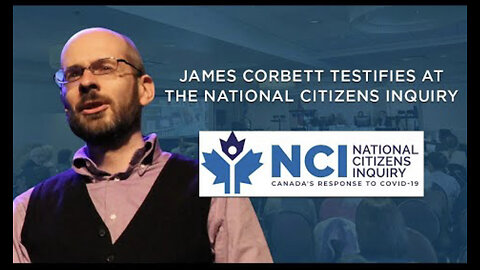 James Corbett Testifies at the National Citizens Inquiry