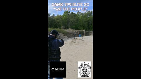 CANIK TP9 ELITE SC 9MM SHORT! WE THE PEOPLE EDITION!🔥🔥 #shooting #shorts #shortsfeed #canikusa