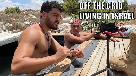 This Jew Is Living in a Tent Surrounded By Palestinians! 🇮🇱