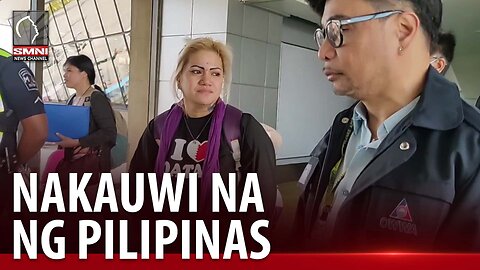 OFW na ina ng 17-anyos na biktima ng mistaken identity na pinagbabaril ng mga pulis, nakauwi na