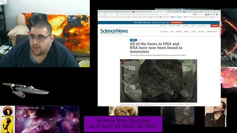 Science New Roundup as of April 29 2022, Ep 0083