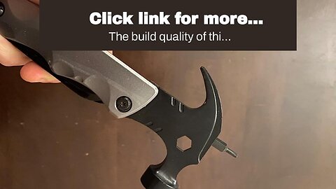 Click link for more information Father's Day Gifts for Dad from Daughter Son Hammer Multitool C...