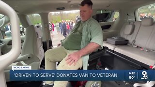 Veteran left disabled after Iraq deployment gets new van