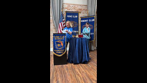 Colton at Kiwanis Club