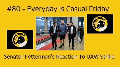 Senator Fetterman's Reaction To UAW Strike