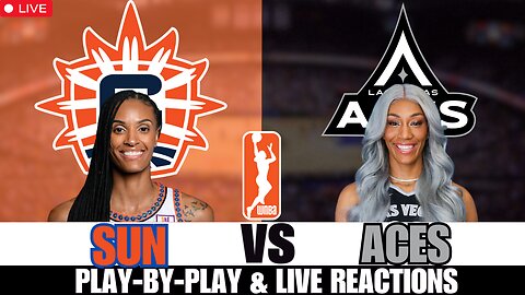 Connecticut Sun Vs Las Vegas Aces🏀WNBA Live Stream Reactions