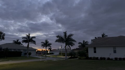 Sunrise In Paradise 5/27/2023 (Widescreen) #Sunrise #MarcoIsland #mywalksinparadise #4K