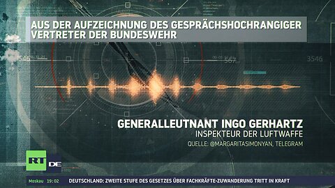 Geleakte Aufnahme: Hochrangige Bundeswehroffiziere diskutieren Angriff auf Krim-Brücke