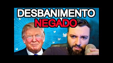 Tribunal REJEITA desbanir TRUMP do Twitter