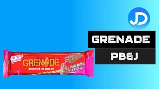 Grenade Peanut butter and Jelly bar review