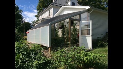 Convertible Greenhouse Winterized