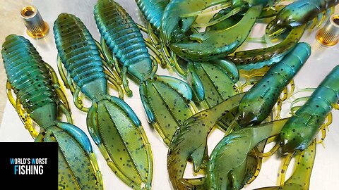 Popular Colors: SWAMP SWIRL, Color Matching Soft Plastic Baits