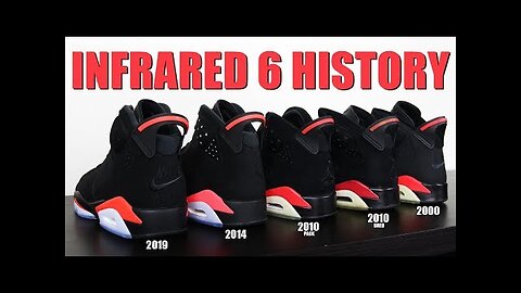 AIR JORDAN 6 INFRARED 2019 REVIEW / HISTORY