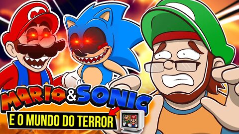 NOVOS JOGOS de TERROR do SONIC exe e MARIO 😈