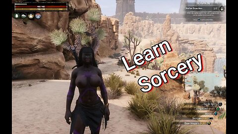 Conan Exiles, learn Sorcery, Beginners guild, Bouncing, Busty, Boobs, Breast Expansion