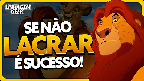 SE LACRAR É O FIM DA DISNEY! DETALHES DO FILME DO MUFASA