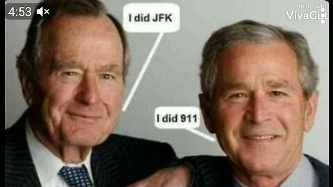 The SS NAZI BUSH / SHERFFS - Senior did JFK, Junior did 911 - both pur evil gay pedo satanists