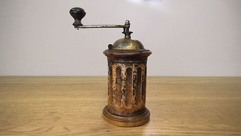 Restoration of Antique Italian Coffee Grinder