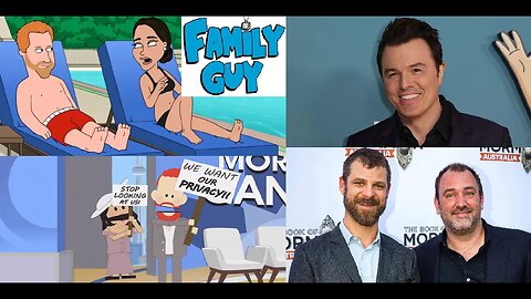 FAMILY GUY Makes Fun of PRINCE HARRY & MEGHAN MARKLE Months After SOUTH PARK, Safe Comedy Macfarlane