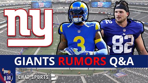 Giants Rumors Ft. Daniel Bellinger, Odell Beckham Jr, Julian Love, Marcus Johnson, Brian Daboll, Q&A