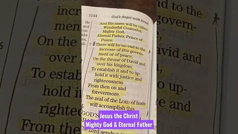 Short: Who is the Eternal Father & Mighty God? - Isaiah 9:6