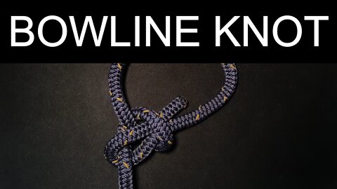 Bowline Knot - Fast technique