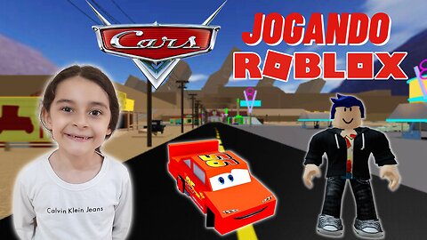 JOGANDO ROBLOX / CARROS / DISNEY CARS