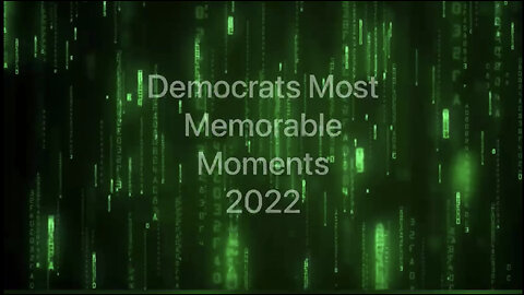 Democrats Most Memorable Moments of 2022