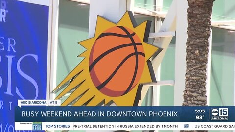 Suns, Diamondbacks games fueling big weekend for downtown Phoenix