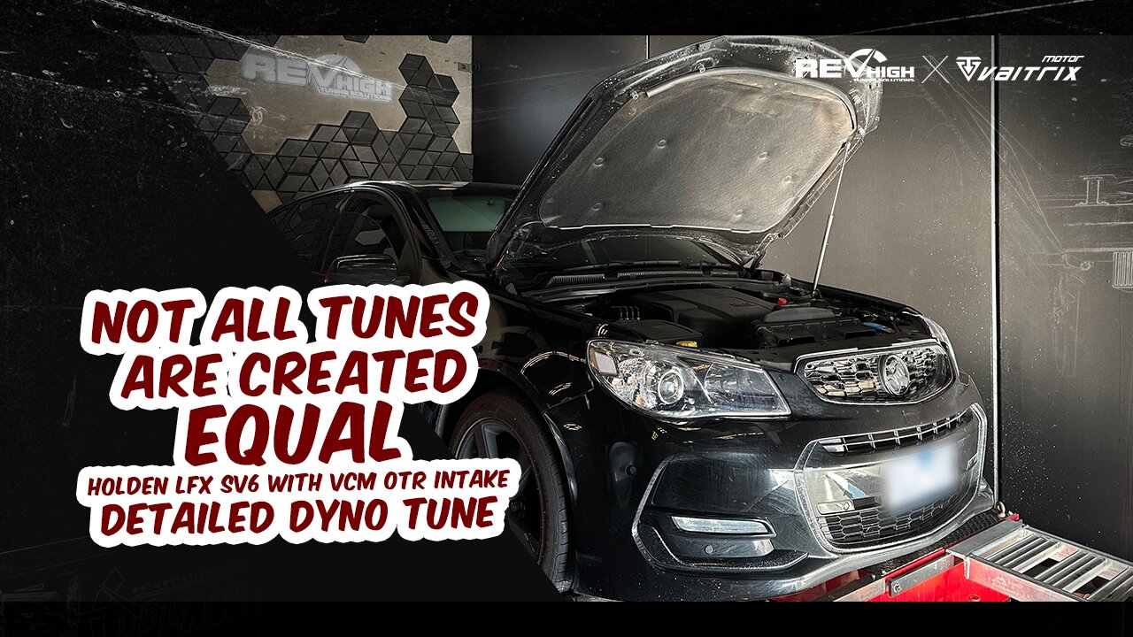 Not all tunes are created equal - detailed tuning video Holden LFX SV6 ...