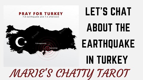 Let's Chat About The February 2023 Earthquake in Turkey