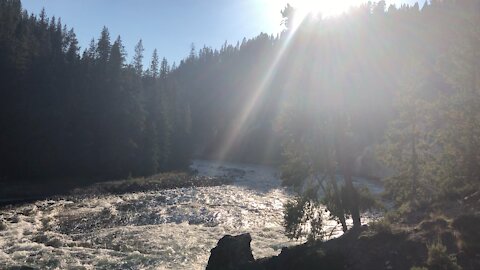 Falls in Yellowstone