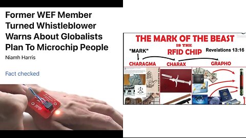 Former WEF Member Turned Whistleblower Warns Globalists Plan to Microchip People