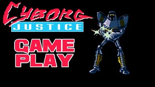 Cyborg Justice - Sega Genesis Gameplay 😎Benjamillion