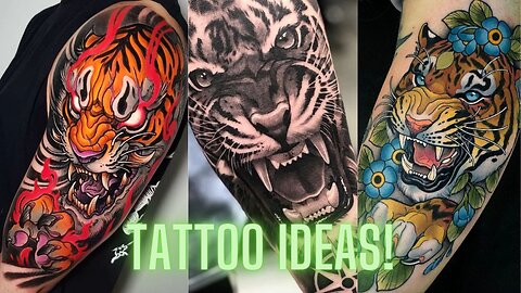 Tiger tattoos meaning and design ideas