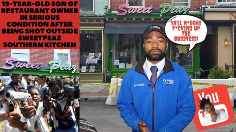 19 y/o Son of Restaurant Owner in serious condition after being shot Outside SweetPeaz Soul Food