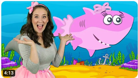 Baby Shark | Kids Songs and Nursery Rhymes | Animal Songs from Bounce Patrol