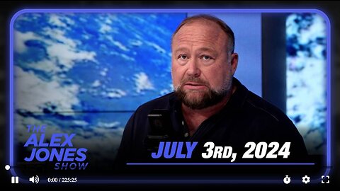 ⬛️ Must Watch❗️Alex Jones Show ▪️ Full Show ▪️ Wed, July 3rd, 2024