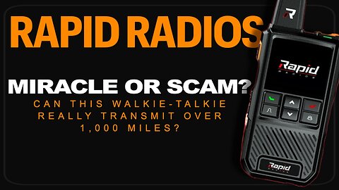 Do Rapid Radios Work? Or, Are Rapid Radios A Scam? Rapid Radios Review