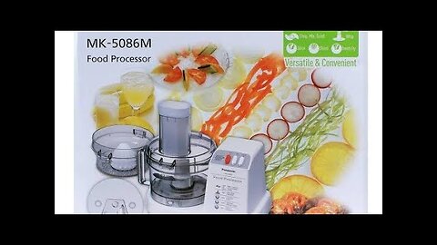 Panasonic MK-5086M food processor