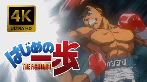 Hajime no Ippo Opening |Creditless| [4K 60FPS Remastered]