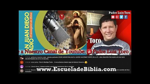 Historia del Padre Luis Toro. Evidentemente fue elegido por DÍOS para predicar