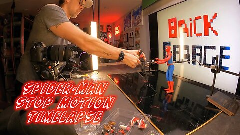 Spider-Man Stop Motion Timelapse BTS