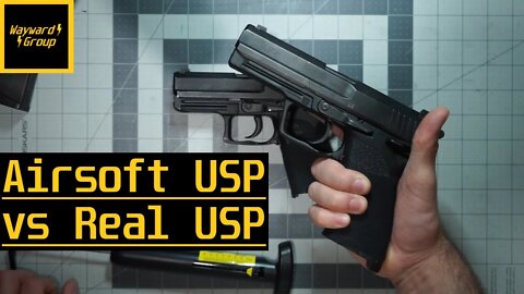 Airsoft VS Real Guns Episode 1: KWA USP VS HK USP