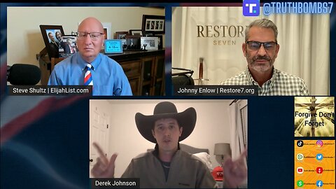 11/23/2022 Elijah Streams With Derek Johnson And Johnny Enlow. Prophets and Patriots - Episode 42