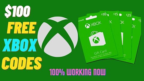 Exclusive XBOX Promo Code 2024! How To Get xbox Promo Codes.