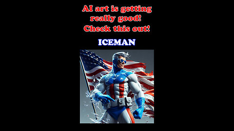 Digital AI art is getting shockingly good! Check this out! Part 14 - Iceman.