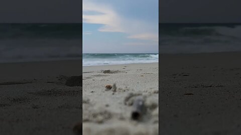 Beach before a storm